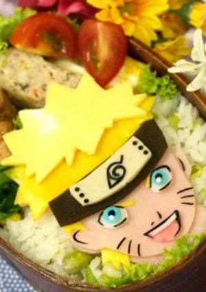 ナルト弁当の作り方(キャラ弁)-レシピのメイン写真