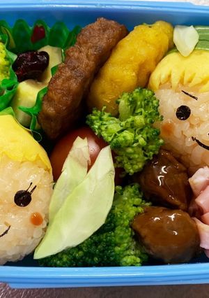 ピーターパン＆ティンカーベル＊キャラ弁-レシピのメイン写真