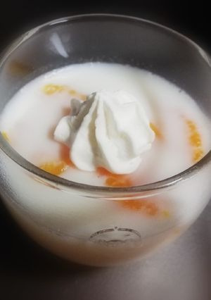 缶詰みかんでミルクゼリー-レシピのメイン写真