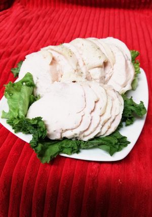 ⭐鶏胸肉de鶏ハム(サラダチキン)袋ゆで-レシピのメイン写真