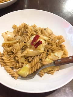鰯のバター醤油スパゲティ-レシピのメイン写真