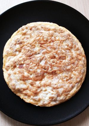 最低材料3つのスパニッシュオムレツ-レシピのメイン写真