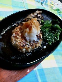 豆腐de和風ハンバーグ♪おろし&ポン酢♪-レシピのメイン写真