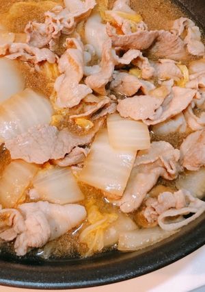 シンプル中華！白菜と豚肉のあんかけ-レシピのメイン写真