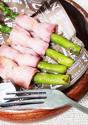 ついでに揚げちゃえ！アスパラベーコン揚げ-レシピのメイン写真
