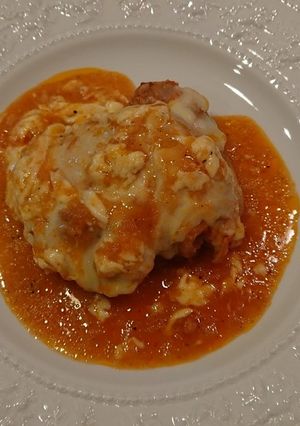 アスリート食にも！チキンのトマトチーズ☆-レシピのメイン写真