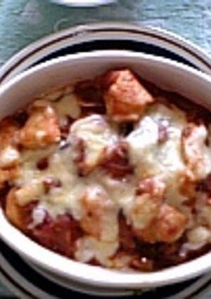 簡単　チキンとポテトのトマトグラタン-レシピのメイン写真
