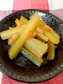 セロリと干しエビの和え物-レシピのメイン写真