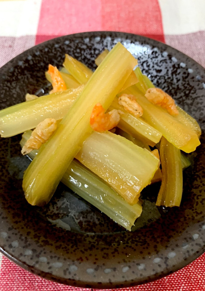 セロリと干しエビの和え物-レシピのメイン写真
