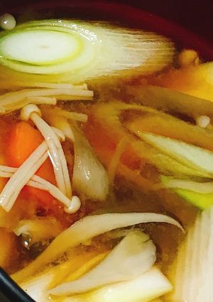 簡単！栄養満点☆具沢山お味噌汁-レシピのメイン写真