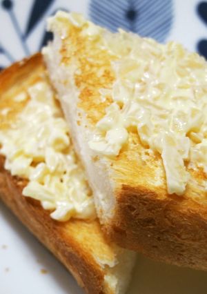 くせになる♪たくあんマヨネーズ食パン♪-レシピのメイン写真