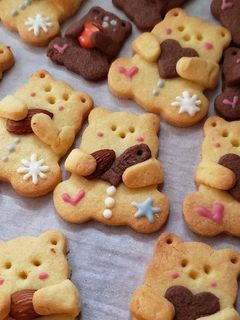 ダイソークッキー 抱っこくま-レシピのメイン写真