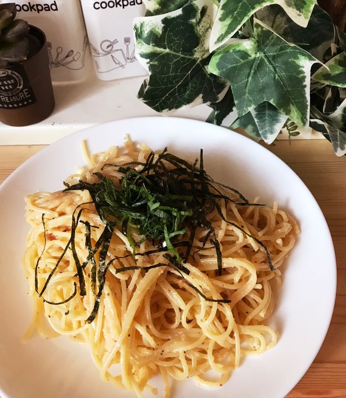 Y様 明太子スパゲッティ | レシピ | ニッスイ
