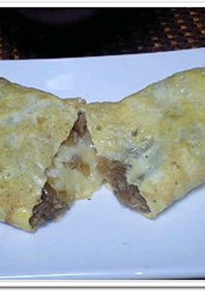 チーズがとろ～り♥そぼろ入り玉子焼き♪-レシピのメイン写真