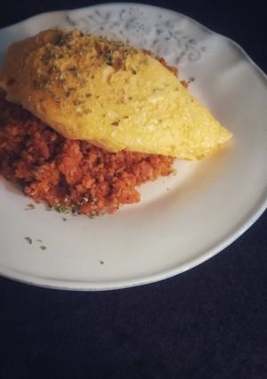 ご飯を使わない人参と高野豆腐のオムライス-レシピのメイン写真