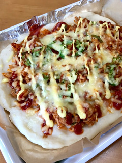 うどんピザ-レシピのメイン写真