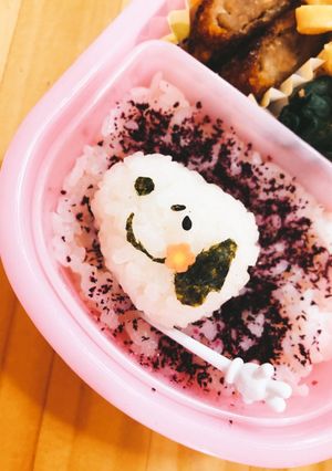 簡単キャラ弁#スヌーピー弁当#幼稚園-レシピのメイン写真