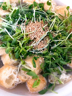 365スープ ②塩麹あげさん豆苗スープ-レシピのメイン写真