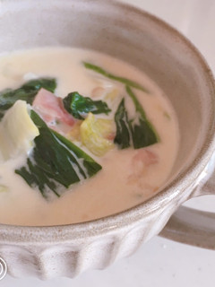 ホッコリ野菜のミルクスープ-レシピのメイン写真