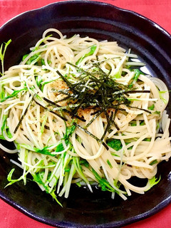 ワンポットで!ゆず香る和風おろしパスタ-レシピのメイン写真