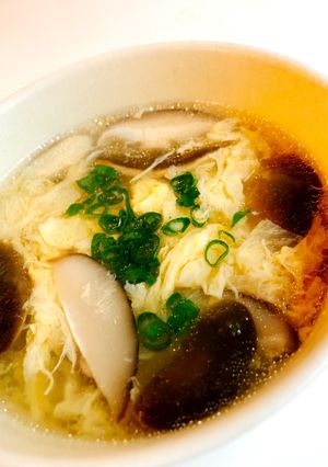 365スープ ③ 鶏皮出汁かきたま汁-レシピのメイン写真