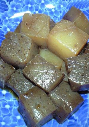 脱!メタボ!こんにゃく醤油煮-レシピのメイン写真