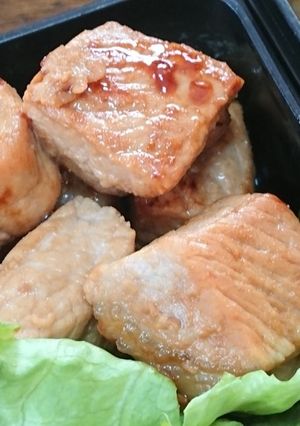 香ります✨豚肩ロースの柚子醤油炒め-レシピのメイン写真