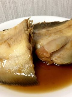 超簡単!定番のカレイの煮付け!-レシピのメイン写真
