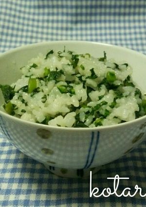 春菊ご飯♬-レシピのメイン写真
