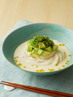 アボカド豆乳そうめん-レシピのメイン写真