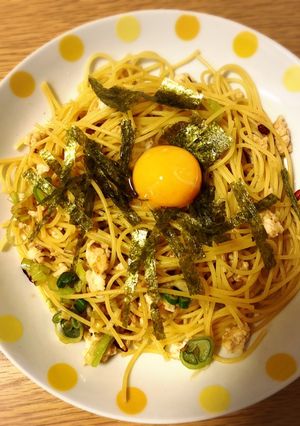ひき肉と長ネギのパスタ-レシピのメイン写真