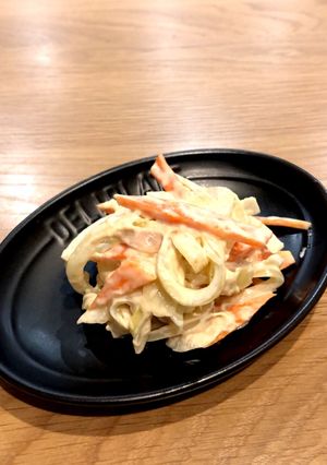 レンジで簡単！人参玉ねぎのツナマヨサラダ-レシピのメイン写真