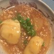 ♡新じゃがと大根のそぼろ餡煮♡