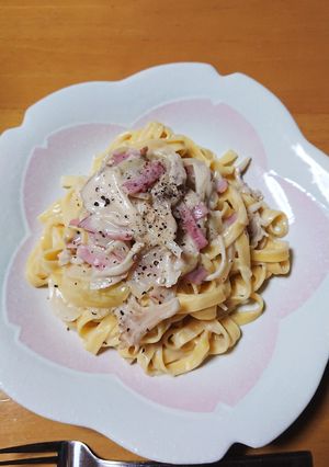 生クリーム不要♪和風クリームパスタ-レシピのメイン写真