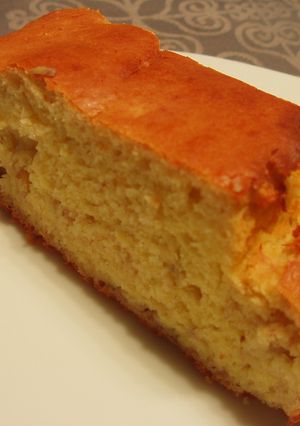 ヘルシオでバナナケーキを焼いてみたら-レシピのメイン写真