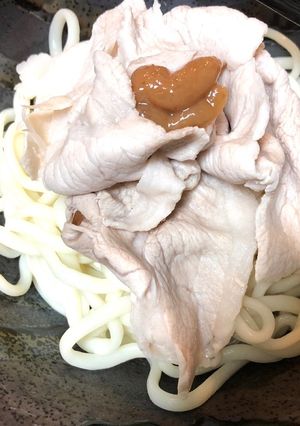 豚しゃぶのぶっかけうどん-レシピのメイン写真
