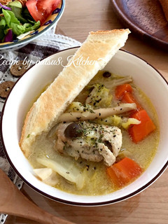 白菜と鶏肉のクリーム煮-レシピのメイン写真