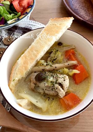 白菜と鶏肉のクリーム煮-レシピのメイン写真