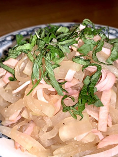大根とハムの炒め物-レシピのメイン写真
