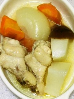 鶏手羽元と根菜で洋風おでん?和風ポトフ?-レシピのメイン写真
