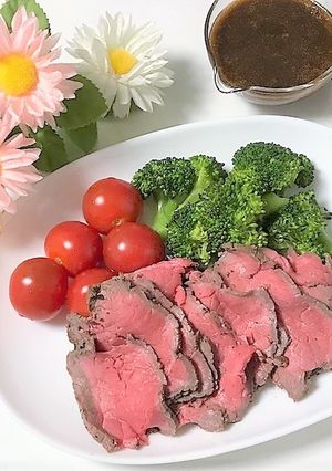 娘に伝授！我が家のローストビーフ-レシピのメイン写真