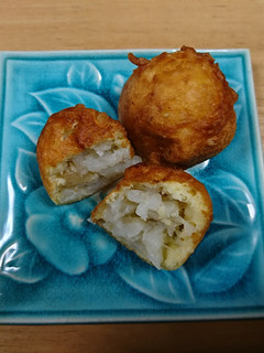 ふわふわ菊芋ほたる揚げ-レシピのメイン写真
