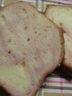 桜パウンドケーキ-レシピのメイン写真