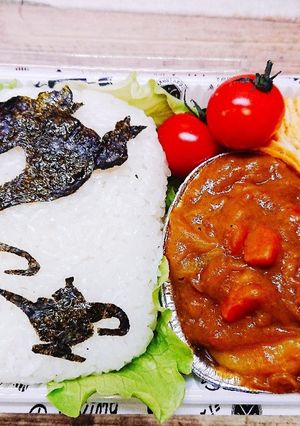 ディズニー キャラ弁 アラジン♪♪-レシピのメイン写真