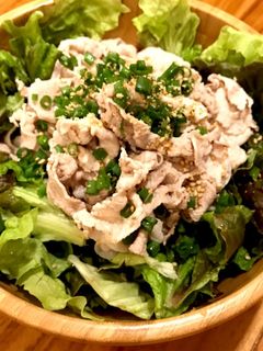 さっぱりが美味しい豚しゃぶサラダ-レシピのメイン写真