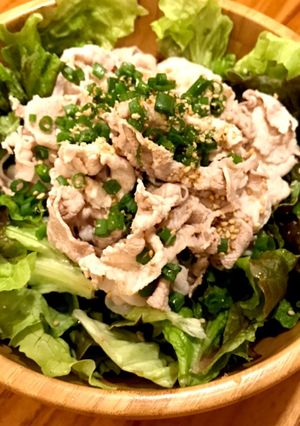 さっぱりが美味しい豚しゃぶサラダ-レシピのメイン写真