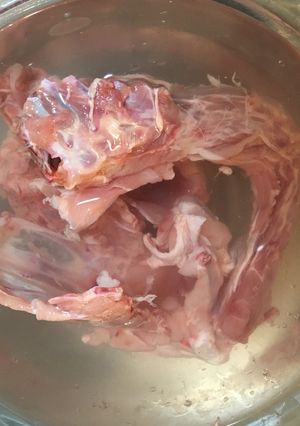 鶏ガラの下処理-レシピのメイン写真