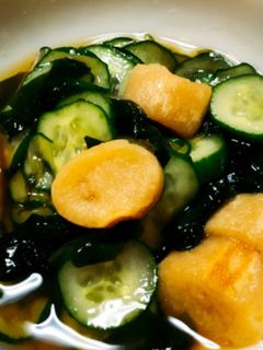 きゅうりとわかめの酢の物 *☻*-レシピのメイン写真