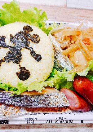 ディズニー☆ミッキー☆時短でキャラ弁☆-レシピのメイン写真