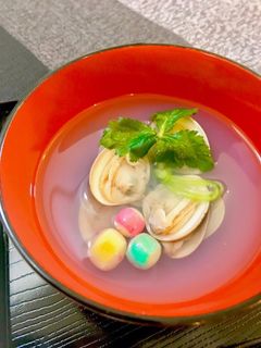 【雛祭り・お食い初め】蛤のお吸い物 潮汁-レシピのメイン写真